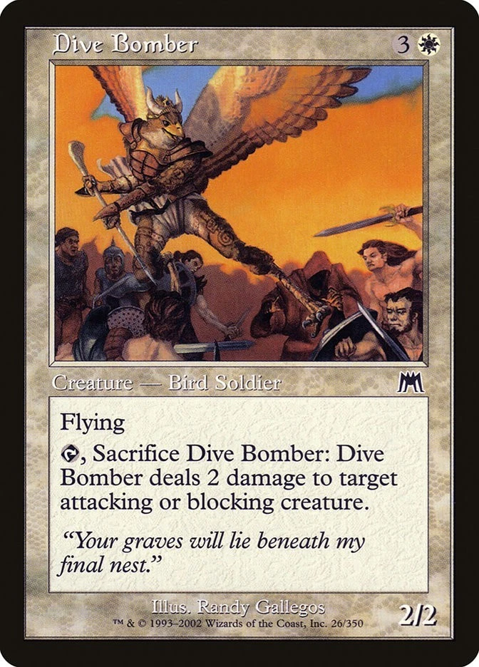 Onslaught Dive Bomber MTG Magic the Gathering NM - Image 1 of 1
