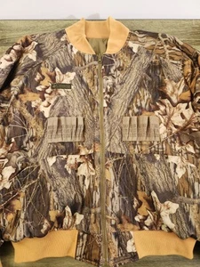 Vintage Columbia Reversible Mossy Oak Camo Jagdjacke Herren XL Full Zip - Bild 1 von 11