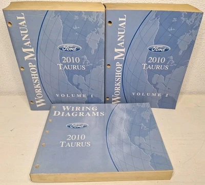 2010 Ford Taurus Service Workshop Repair Manual Volume 1 & 2 With Wiring Diagram - Image 1 of 2