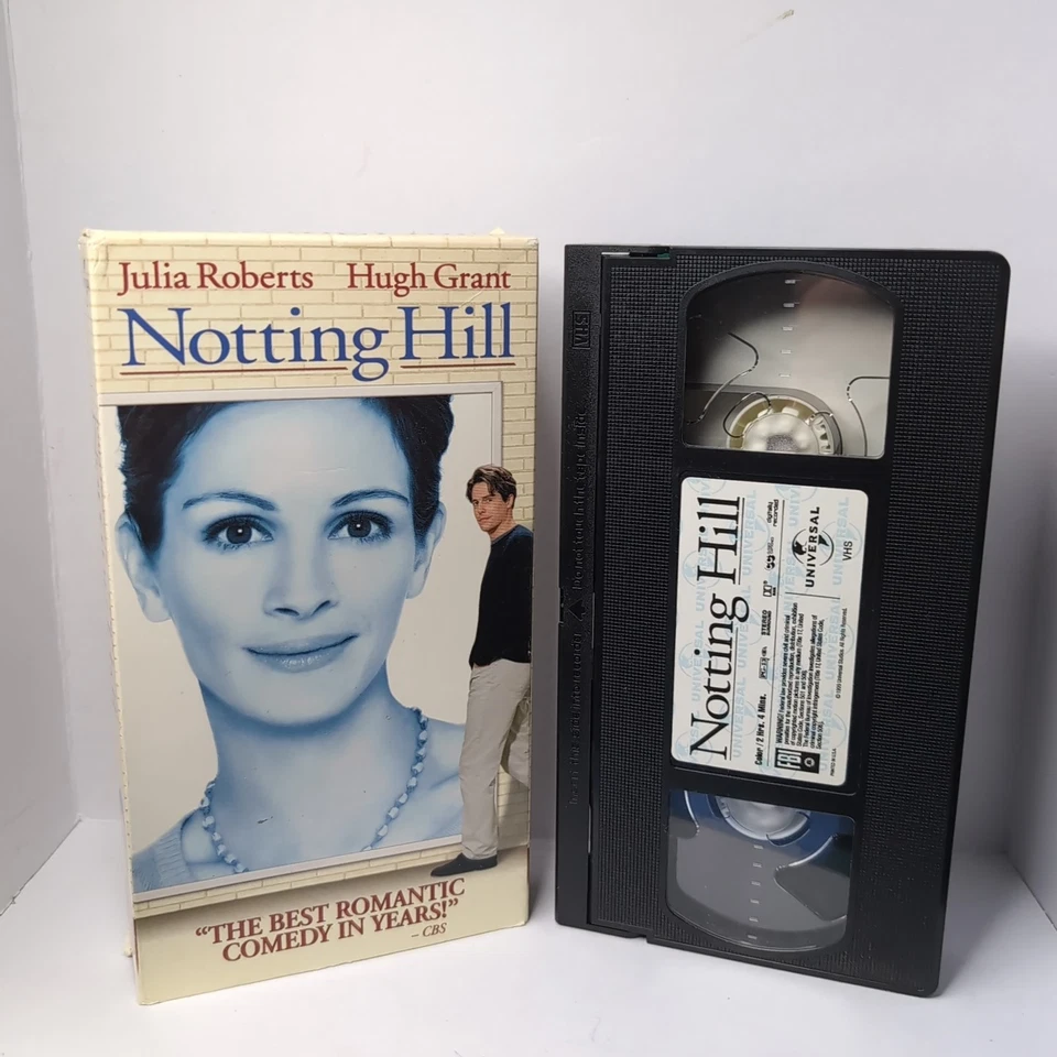 Notting Hill VHS Julia Roberts Hugh Grant - Image 1 of 1
