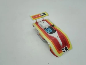 Aurora AFX Shadow Can-Am White/Red/Orange/Yellow HO Scale Slot Car - Body Only! - Picture 1 of 9