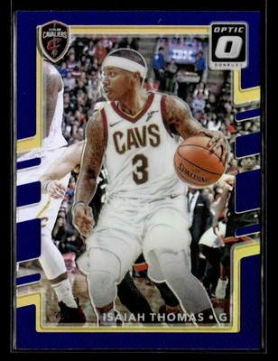 Isaiah Thomas 2017-18 Donruss Optic #9 púrpura Cleveland Cavaliers Foto 1 de 2