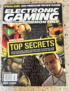 EGM Electronic Gaming Monthly Magazine January 2005 #187 Top Secrets - Retro - Bild 1 von 1