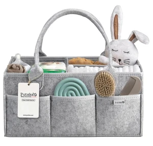 PUTSKA Nursery Storage Basket - Baby Diaper Caddy Organizer for Diaper Statio... - Picture 1 of 8