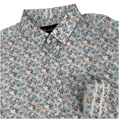 Robert Graham Modern Americana Multi Color Circle Print Button Up Shirt Mens 2XL - Image 1 of 4
