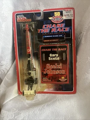 GARY SCELZI SCELZI JOHNSON Racing Champions CHASE THE RACE Chrome Chase Car 2001 Foto 1 de 2