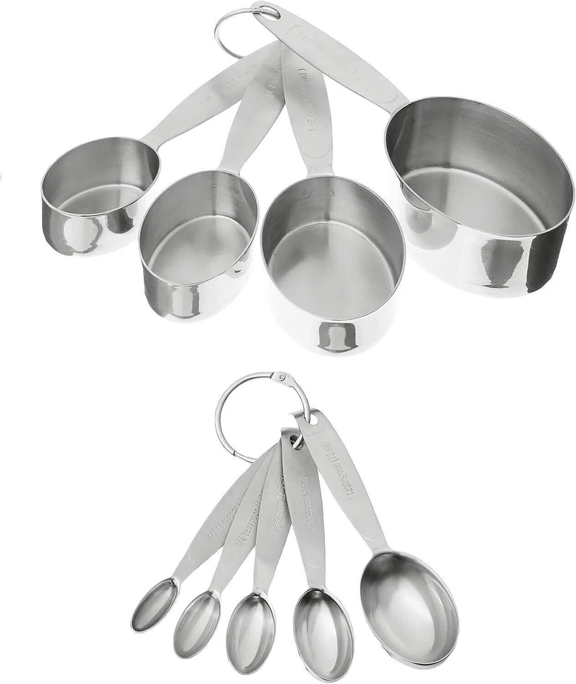 Cuisipro Stainless Steel Measuring Cup and Spoon Set - Image 1 of 4
