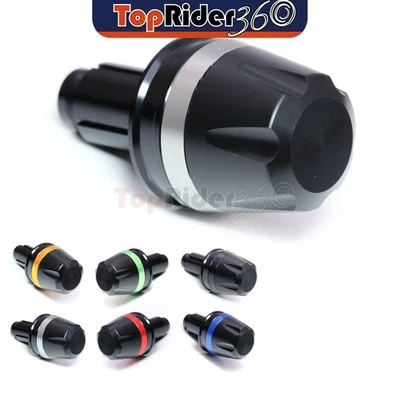 Deslizadores de extremo de barra CNC de titanio MOIRE para Aprilia Shiver GT 750 07-19 18 17 16 15 Foto 1 de 4