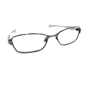 Oakley Flawless 4.0 Brushed Chrome Dark Gunmetal Eyeglasses Frames 51-16 130 - Picture 1 of 12