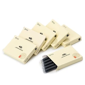 Jinhao Fountain Pen Black Ink Cartridge International Standard 2.6mm Bore Dia... - Picture 1 of 7
