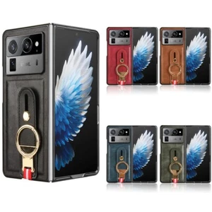 Funda pulsera de lujo de cuero PU + cubierta trasera para teléfono para Tecno Phantom V Fold2 - Imagen 1 de 33
