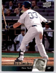 2010 Upper Deck Nick Swisher Base Card MLB PWE UD Yankees #340 - Picture 1 of 2
