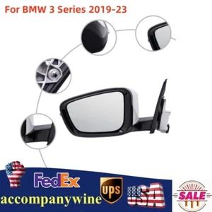 Left Driver Side Rear View Mirror LED Turn Signal Light For BMW 3 Series 19-23 - Picture 1 of 10