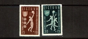 1939 LITHUANIA Basketball Championships  P/SET OF 2    Sc#B52-3 M/H/OG  Topical - Picture 1 of 1