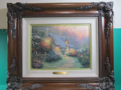 Thomas Kinkade Glory of Evening 9 x 12 Studio Framed GP #10/490 Canvas Painting  - Image 1 of 4