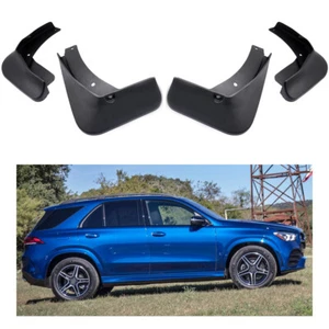 1Set Mud Flaps Splash Guard Mudguard Fender for 20-22 Mercedes Benz GLE AMG-Line - Picture 1 of 8