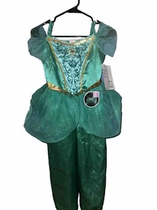 Costume nuovo con etichette Disney Princess Jasmine Aladdin bambino taglia media 7/8 - Foto 1 di 6