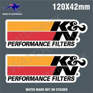 2 PEGATINAS FILTRO AIRE K&N - Imagen 1 de 1
