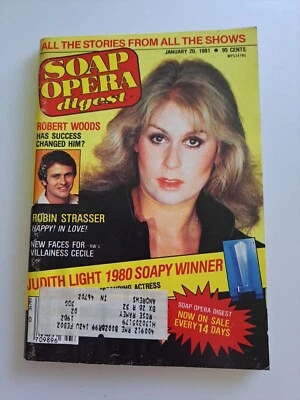 Soap Opera Digest January 20, 1981 With Address Label - Image 1 of 4