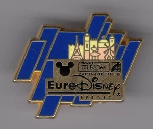 RARE PIN PINS PIN'S .. VINTAGE 1992 DISNEY PARIS OPENING PARK FRANCE TELECOM~US7 - Picture 1 of 1