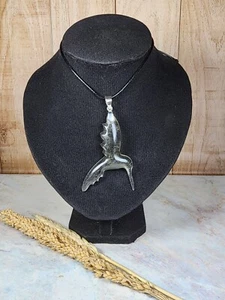 Libyan desert glass Hummingbird / Hummingbird Carving / Libyan Tektite . 42.75CT - Picture 1 of 7