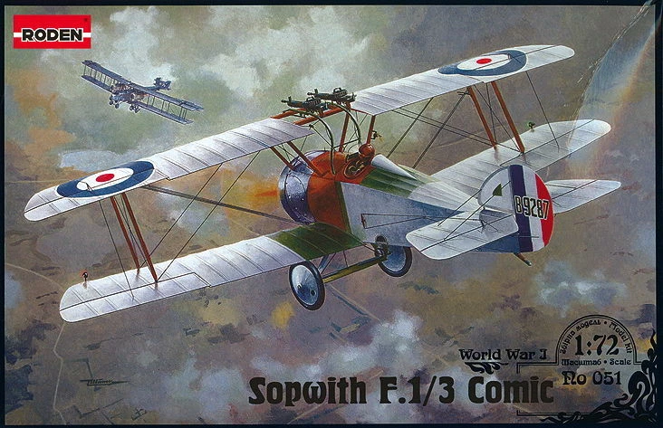Roden 051 - 1:72 Sopwith Per 1/3 Comic Notte Interceptor - Nuovo - Immagine 1 di 1