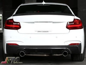 For BMW F22 220i 228i 235i M235i w/ M-Sport Bumper 3D Type Carbon Rear Diffuser - Picture 1 of 3