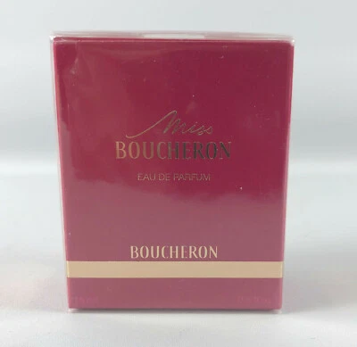 Boucher Miss Boucheron Eau de Parfum .5 OZ Spray 15 ml tamaño regalo en caja rosa Foto 1 de 2