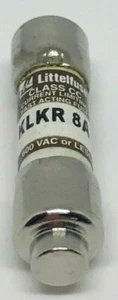 KLKR-8A 8 Amp 600Vac Current Limiting Fast Acting Fuse  KLKR8A (4) - Picture 1 of 4