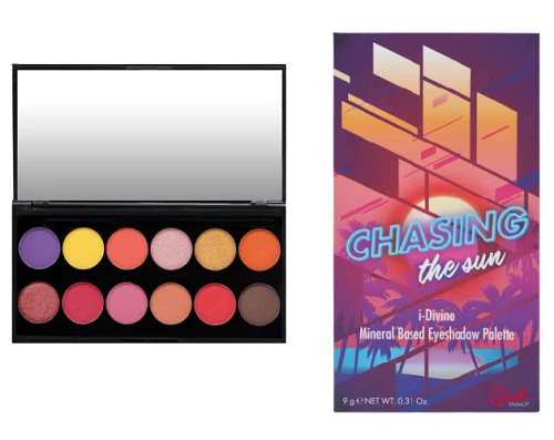 Sleek i-Divine Mineral Based Eyeshadow Palette Net wt 9g - Chasing the Sun - Image 1 of 1