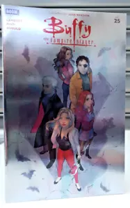 BOOM! COMICS BUFFY: THE VAMPIRE SLAYER #25 SILVER FOIL VARIANT COVER - Picture 1 of 2