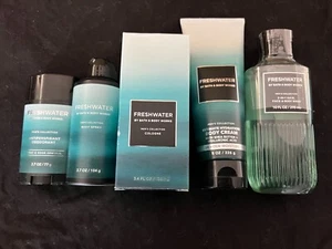 New Bath & Body Works Signature Collection Freshwater For Men - Picture 1 of 7