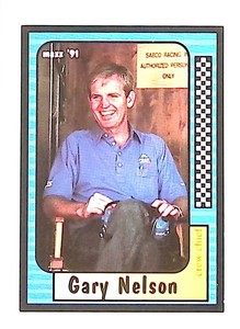 1991 Maxx Racing Card #69 Gary Nelson