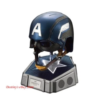 Maschera completa 1:1 Captain America cosplay puntelli base casco indossabile corpo assassino - Immagine 1 di 4