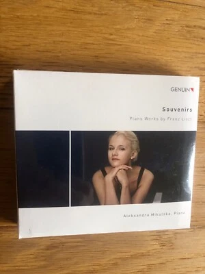 ALEKSANDRA MIKULSKA (KLAVIER) - SOUVENIRS, FRANZ LISZT, CD DIGIPAK NEU (OVP) - Bild 1 von 2