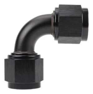 AN06 (AN6, -6, JIC) 90° Grad Buchse Verbindungskupplung - schwarz - Bild 1 von 2