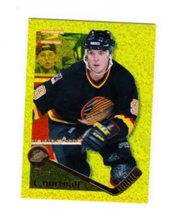 1995 1995-96 SUMMIT RUSS COURTNALL ARTIST'S PROOF PARALLEL 128 VANCOUVER CANUCKS - Picture 1 of 1