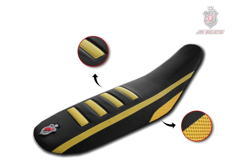 Suzuki Rmz 450 2008-2017 JN-Design COPRISELLA Anti-Slip Black & Yellow Foto 1 de 1