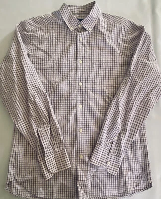 Martin + OSA Mens Multicolor Check Long Sleeve Button Down Shirt Size M - Image 1 of 4