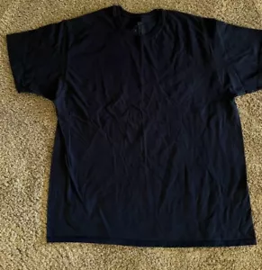 Mens Hanes X Temp T Shirt Navy Size XXL - Picture 1 of 2