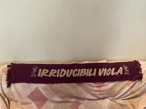 Sciarpa bufanda scarf in lana Ultras Irriducibili Viola Fiorentina da collezione - Picture 1 of 5