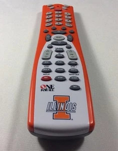 Illinois State One For All Universal Remote Orange White And Black - Picture 1 of 11