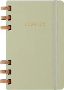 Moleskine Spiral 12 Month 2024-2025 Academic Year Planner, Hard Cover, Large (5" - Picture 1 of 9