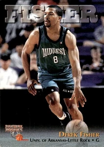 1996 SCORE BOARD ROOKIES DEREK FISHER 52 MINT RC ARKANSAS-LITTLE ROCK TROJANS - Picture 1 of 2