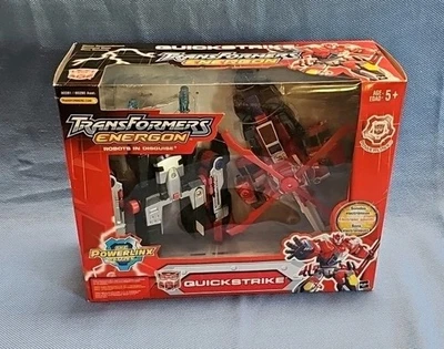 Transformers Energon Powerlinx Ultra Class Quickstrike 2004 Action Figure NEW! - Image 1 of 4