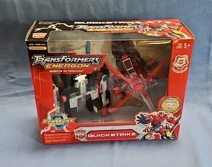 Transformers Energon Powerlinx Ultra Class Quickstrike 2004 Action Figure NEW! - Image 1 of 4