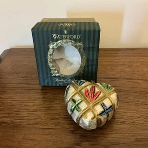 Vintage Waterford Holiday Heirloom Lismore Heart Ornament 1998 Made In Poland - Bild 1 von 8