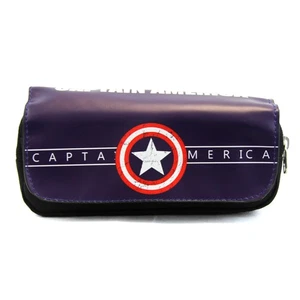 Marvel Universe - Captain America Travel Bag NEW Clutch Wallet Pencil Case - Picture 1 of 3