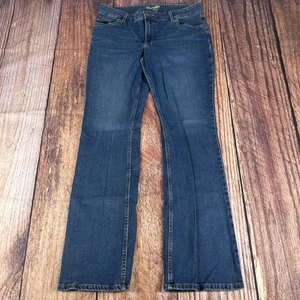 Wrangler Bootcut Jeans Womens Size 32x34 Blue Denim Cowgirl Riding Rodeo - Picture 1 of 8