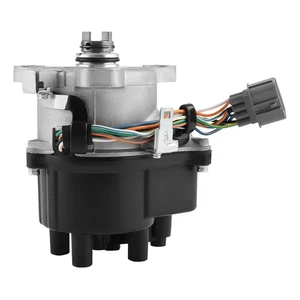Ignition Distributor For Honda CR-V 2.0L DOHC 1999 2000 2001 30100-P6T-T01 Black - Picture 1 of 12